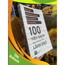 (TẶNG BOOKMARK) 100 viên gạch xây dựng kỹ năng lãnh đạoRBK01/03