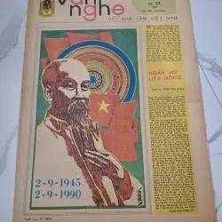 Báo Văn Nghệ số 35 (01/09/1990) - Giáo sư Trần Văn Giàu & Vũ Bình