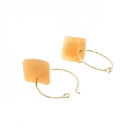 Bông tai Alita Shell Cameo - Hàng hiệu Authentic 844561