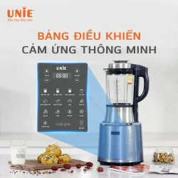 Máy làm sữa hạt UNIE V6 – Dung tích 1.75L – 13 chức năng – Lưỡi dao inox 4D 8 cánh 727632