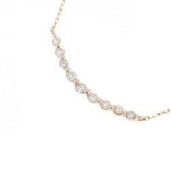 K18PG Dây chuyền kim cương 0.10CT - Hàng hiệu Chính hãng 858649