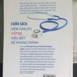Sách sức khỏe viêm gan do virus - Hiểu biết để phòng tránh 641139