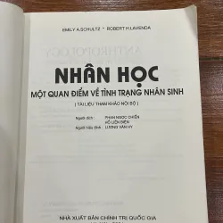 Nhân Học Một quan điểm về trình trạng nhân sinh (B) 561015