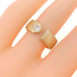 【Sản phẩm mới】Nhẫn kim cương K18YG 0.22CT 673591
