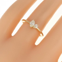 【Sản phẩm mới】Nhẫn kim cương K18YG 0.30CT 671225