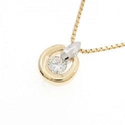 K18YG/PT900 Dây chuyền kim cương 0.22CT - Hàng hiệu Chính hãng 858764