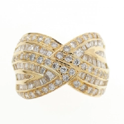 Nhẫn kim cương K18YG 2.73CT 668135