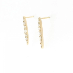 K18YG Bông tai kim cương 0.30CT - Hàng hiệu Chính hãng 868104