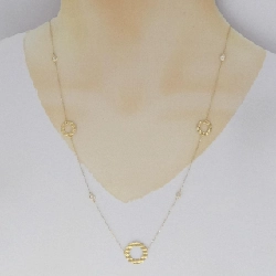 K18YG Dây chuyền kim cương 0.70CT - Hàng hiệu Chính hãng 848395