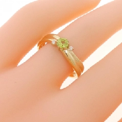 Nhẫn Peridot K18YG 670943