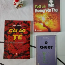 3 quyển - Tuổi Trẻ Hoàng Văn Thụ, Cái Áo Tế, O Chuột • Tác giả Tô Hoài