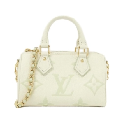 Túi Boston Louis Vuitton Bicolor Monogram Empreinte Nano Speedy M24169