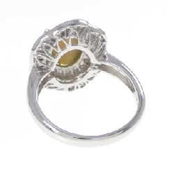 Nhẫn Chrysolite Cat's Eye PT900 2.95CT - Hàng hiệu Chính hãng 853095