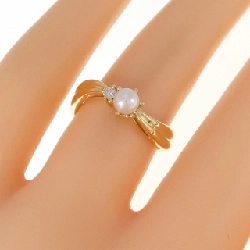 Nhẫn ngọc trai Akoya K18YG 672294