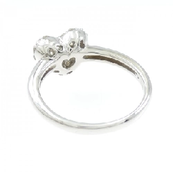 Nhẫn kim cương pavé hình trái tim PT900 0.52CT 665996