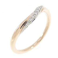 Nhẫn kim cương K18PG/PT950 - Hàng hiệu Authentic