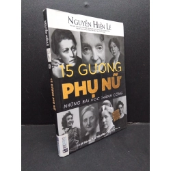 15 Gương phụ nữ mới 80% dính trang cuối mốc nhẹ 2018 HCM1008 Nguyễn Hiến Lê DANH NHÂN 208984