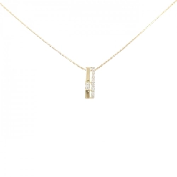 K18YG Dây chuyền kim cương 0.12CT - Hàng hiệu Chính hãng