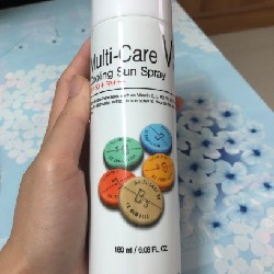 Xịt Chống Nắng Rainbow L'affair V5 Multi Care Cooling Sun Spray SPF50+ PA+++ 180ml 16719