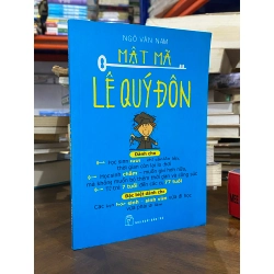 Mật mã Lê Quý Đôn - Ngô Văn Nam