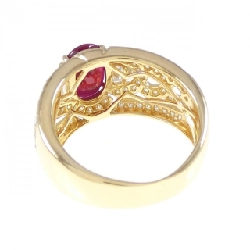 Nhẫn ruby K18YG 2.01CT xuất xứ từ Myanmar 668085