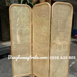 Bình phong mây mắt cáo gấp gọn giá rẻ