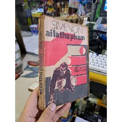 [Sách Cũ SCGR] Ai là thủ phạm Tiểu thuyết trinh thám Simenon mới 70% ố 1986 Văn học nước ngoài HCM1709