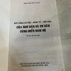 ĐỜI SỐNG XÃ HỘI KINH TẾ VĂN HOÁ CỦA NGƯ DÂN VÀ CƯ DÂN VÙNG BIỂN NAM BỘ  1036136
