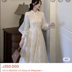 Set áo dài sườn xám cách tân thanh lịch tiểu thư công chúa size s 80023