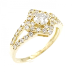 Nhẫn kim cương K18YG 0.301CT