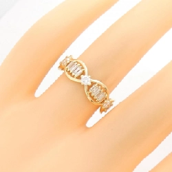【Sản phẩm mới】Nhẫn kim cương K18YG 0.41CT 669654