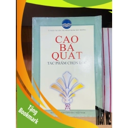 (TẶNG BOOKMARK) Cao Bá Quát tác phẩm chọn lọc VĂN HỌC RBK1301