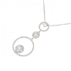 K18WG Dây chuyền kim cương 0.71CT - Hàng hiệu Chính hãng 864471