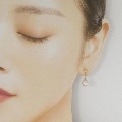 Bông tai ngọc trai Akoya Tasaki 7.6mm - Hàng hiệu Chính hãng 848368