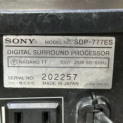 Sony SDP-777ESD 753016