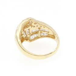 Nhẫn kim cương K18YG 1.14CT 671003