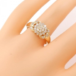 Nhẫn kim cương K18YG 0.57CT - Hàng hiệu Authentic 851238