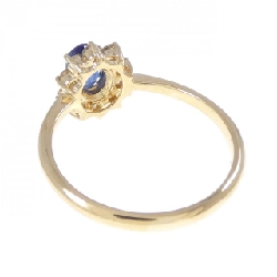 Nhẫn Sapphire K18YG 0.3CT 667657