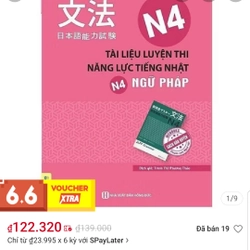 Tài liệu luyện thi năng lực tiếng nhật N4 Ngữ pháp - Shinkanzen Master (90%)