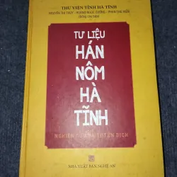 TƯ LIỆU HÁN NÔM HÀ TĨNH