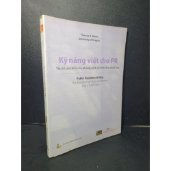 Kỹ năng viết cho PR mới 90% bẩn bìa 2018 Thomas H.Bivins HCM2205 KỸ NĂNG