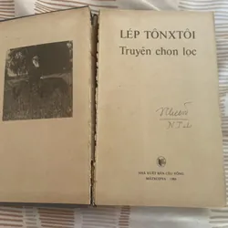 NXB Cầu Vồng bản in năm 1986 bìa da - Lép Tônxtôi - Truyện chọn lọc 702657