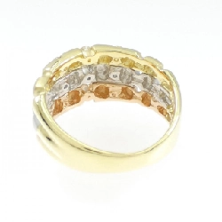 Nhẫn kim cương K18YG/PT900/K18PG 0.20CT 669601