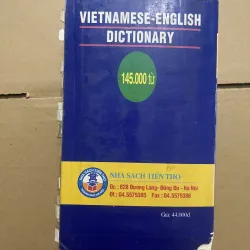 Từ điển việt anh 976833