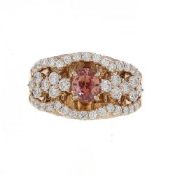 Nhẫn Sapphire K18PG 0.62CT - Hàng hiệu Chính hãng 851654