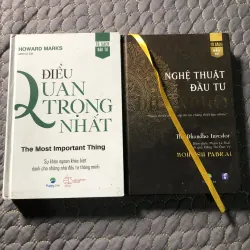 Bộ 2 Cuốn : Sách ĐIỀU QUAN TRỌNG NHẤT & NGHỆ THUẬT ĐẦU TƯ DHADHO