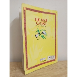 [Phiên Chợ Sách Cũ] Tục Ngữ Ca Dao Việt Nam (2008) - Mã Giang Lân S1507 506299