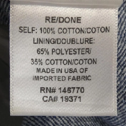 Quần jeans RE/DONE - Hàng hiệu Authentic 813818