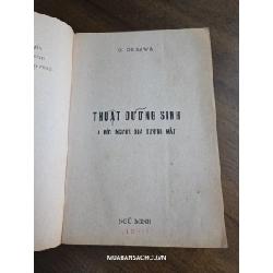 Thuật dưỡng sinh và đời người qua tướng mắt - G.Ohsawa 127154