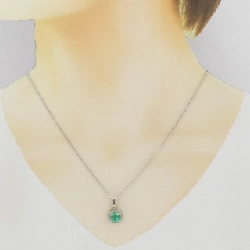Dây chuyền Emerald PT900/PT850 1.34CT - Hàng hiệu Chính hãng 858205